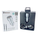 Maxguard 38W USB A + C car charger with Type-C to Lightning