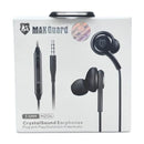 Maxguard Crystal Sound Earphones MZ04 Phone/Tablet