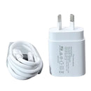 Maxguard PD 25W wall charger with Type-C to C combo