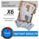 Meth Test Kit - 6 x Instant On-site Test Kits (Recommended