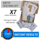Meth Test Kit - 7 x Instant On-site Test Kits (Recommended