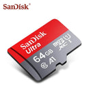 Micro SD Memory Card (64GB) & Adapter SanDisk Electronics