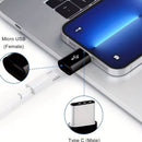 Micro USB to Type C Adapter (Black) 4