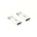 Micro USB to Type C Adapter (White) 1