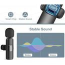 Microphone Dual Lapel Microphone for iPhone Ipad Android Pc