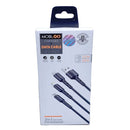 Mobigo 1.2m 3 In 1 Cable GO3TLM 2