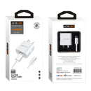 Mobigo 2.1A wall charger with USB-A to C combo GO304 2