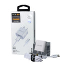 Mobigo 2.1A wall charger with USB-A to C combo GO304 1