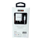 Mobigo 2.1A wall charger with USB-A to Lightning combo