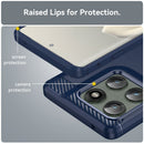 Moto Edge 60Pro Carbon Fibre Brushed Case [Navy] 5
