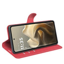 Moto Edge 60Pro PU Wallet Case [Red] 7
