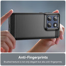 Moto Edge 60Fusion Carbon Fibre Brushed Case [Black]