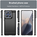 Moto Edge 60Fusion Carbon Fibre Brushed Case [Black]