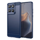 Moto Edge 60Fusion Carbon Fibre Brushed Case [Navy]