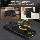 Motorola Moto Edge 60Fusion Ring Kickstand Case w/ Camera Cover [Rose Gold]