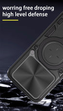 Motorola Moto Edge 60Fusion Ring Kickstand Case w/ Camera Cover [Navy]