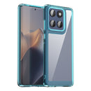 Motorola Moto Edge 60Fusion Soft TPU Bumper Case [Clear Blue]