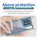 Motorola Moto Edge 60Fusion Soft TPU Bumper Case [Clear Blue]