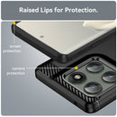 Moto Edge 60Pro Carbon Fibre Brushed Case [Black]