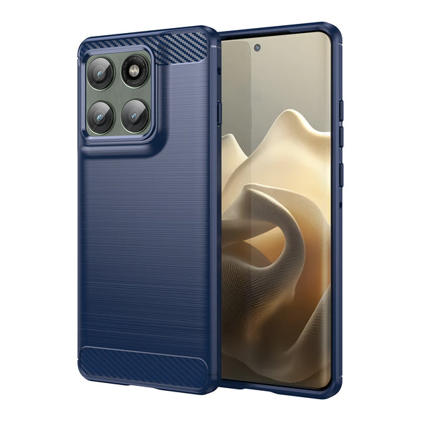 Moto Edge 60Pro Carbon Fibre Brushed Case [Navy]