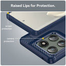 Moto Edge 60Pro Carbon Fibre Brushed Case [Navy]