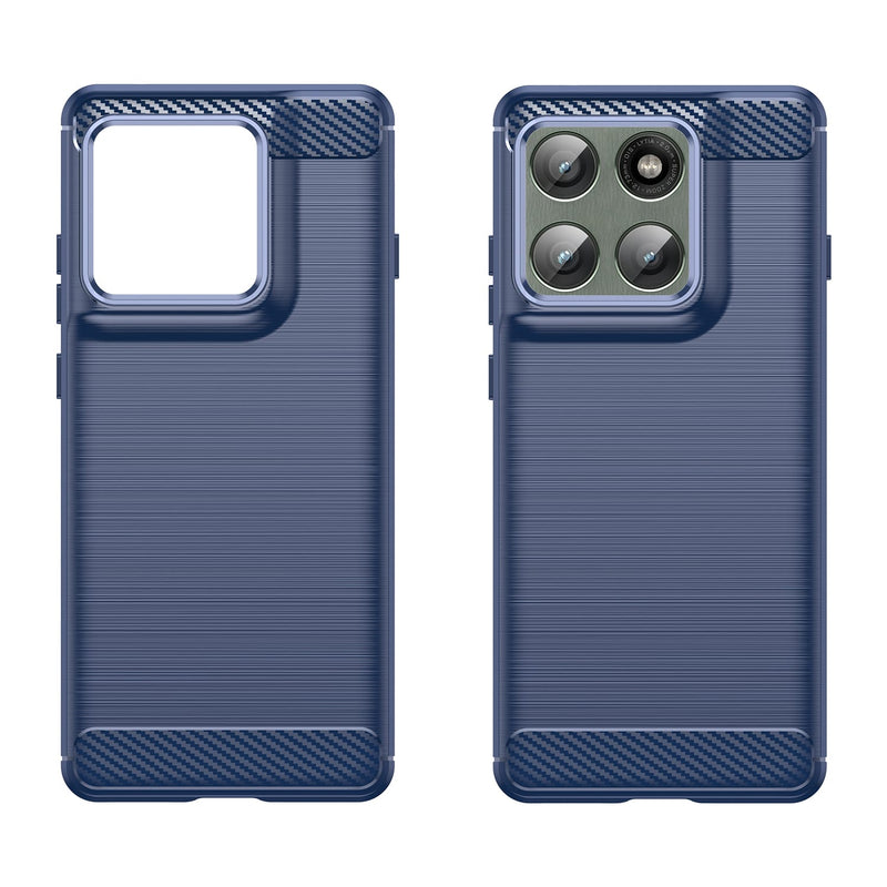 Moto Edge 60Pro Carbon Fibre Brushed Case [Navy]