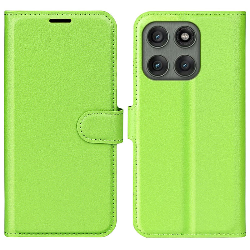 Moto Edge 60Pro PU Wallet Case [Green]