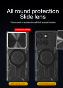 Motorola Moto Edge 60Pro Ring Kickstand Case w/ Camera Cover [Navy]