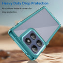 Motorola Moto Edge 60Pro Soft TPU Bumper Case [Clear Blue]