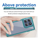 Motorola Moto Edge 60Pro Soft TPU Bumper Case [Clear Blue]