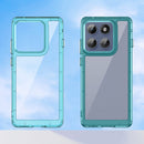Motorola Moto Edge 60Pro Soft TPU Bumper Case [Clear Blue]