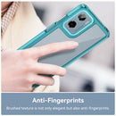 Motorola Moto G05 4G Soft TPU Bumper Case [Clear Blue]