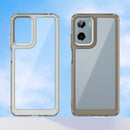 Motorola Moto G05 4G Soft TPU Bumper Case [Clear Grey]