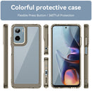 Motorola Moto G05 4G Soft TPU Bumper Case [Clear Grey]