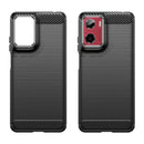 Motorola Moto G05 4G Carbon Fibre Brushed Case [Black]