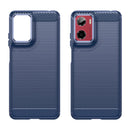 Motorola Moto G05 4G Carbon Fibre Brushed Case [Navy]