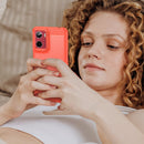 Motorola Moto G05 4G Carbon Fibre Brushed Case [Red]