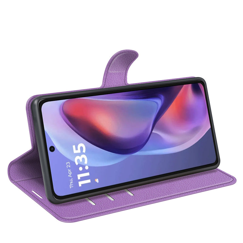Motorola Moto G05 4G PU Wallet Case [Purple]