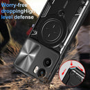 Motorola Moto G05 4G Ring Kickstand Case w/ Camera Cover [Red]