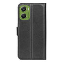 Motorola Moto G06 4G PU Wallet Case [Black]