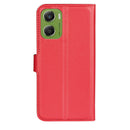 Motorola Moto G06 4G PU Wallet Case [Red]