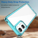 Motorola Moto G06 4G Soft TPU Bumper Case [Clear Blue]