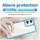 Motorola Moto G06 4G Soft TPU Bumper Case [Clear Blue]