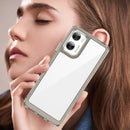 Motorola Moto G06 4G Soft TPU Bumper Case [Clear Grey]