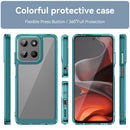 Motorola Moto G15 4G Soft TPU Bumper Case [Clear Blue]