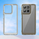 Motorola Moto G15 4G Soft TPU Bumper Case [Clear Grey]