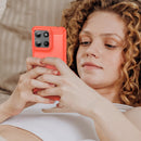 Motorola Moto G15 4G Carbon Fibre Brushed Case [Red]