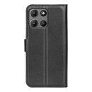 Motorola Moto G15 4G PU Wallet Case [Black]