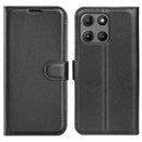 Motorola Moto G15 4G PU Wallet Case [Black]