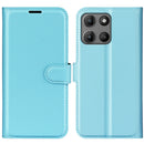 Motorola Moto G15 4G PU Wallet Case [LightBlue]